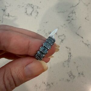 Bomb Party March 2026 Ring Hematite Size 7